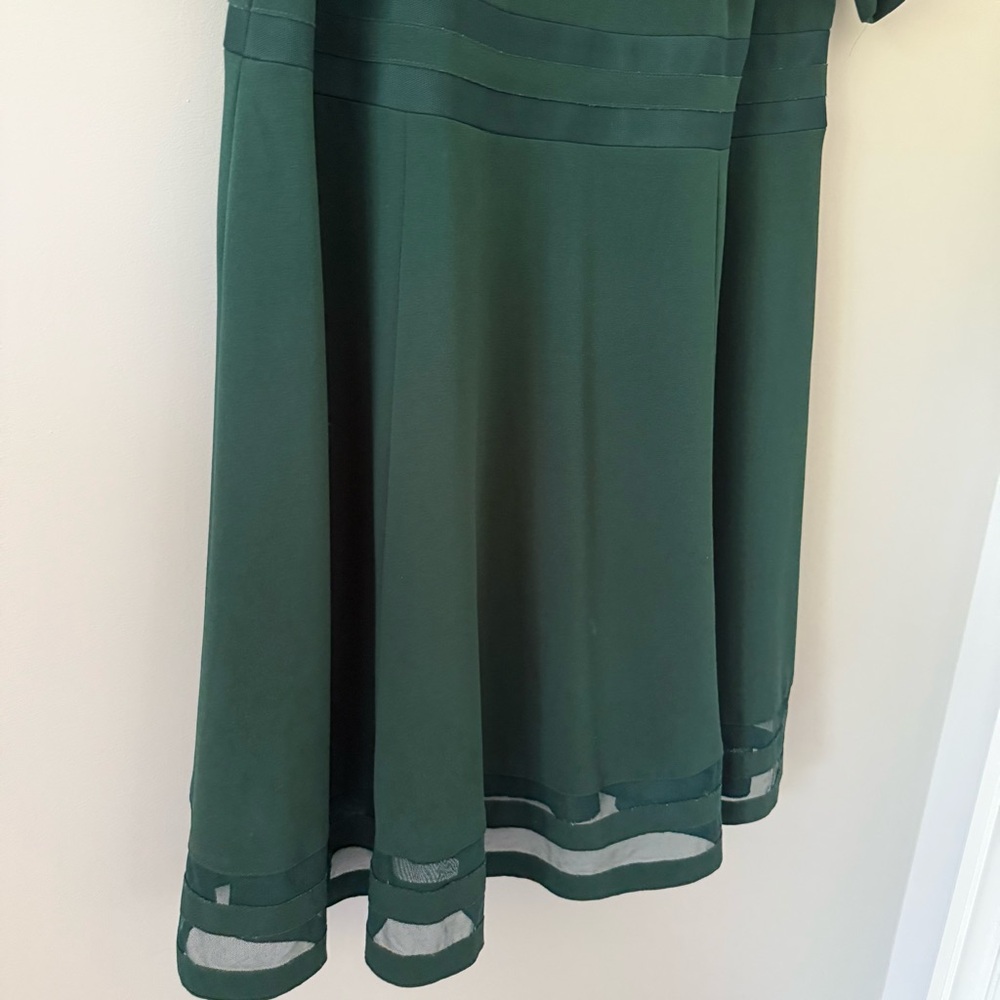 Calvin Klein Forest Green Dress - Picture 5 of 7